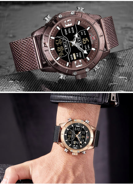 NAVIFORCE Men Military Sport Watch