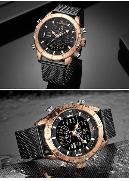 NAVIFORCE Men Military Sport Watch