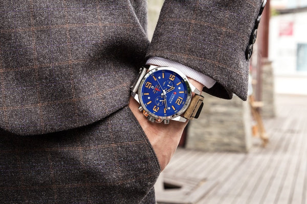 CURREN Mens Watches Top Luxury Brand Waterproof