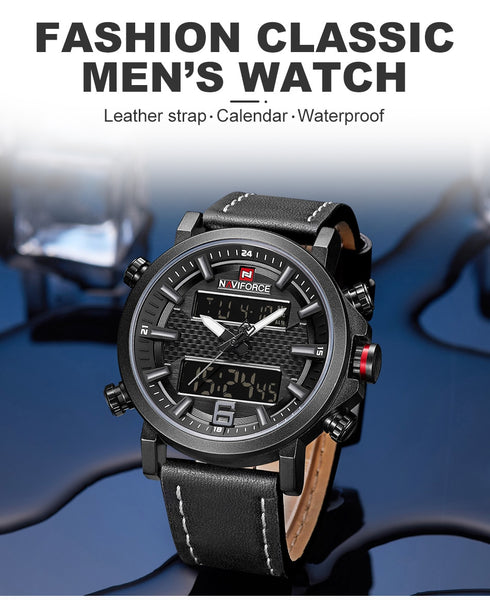 2019 NAVIFORCE New Men's Fashion Sport Watch