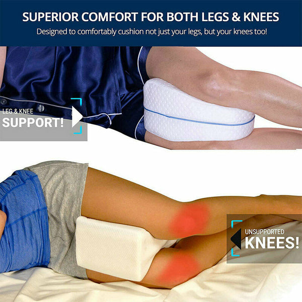 Memory Cotton Leg Pillow For Sleeping Orthopedic Sciatica Back Hip Joint Pain Relief