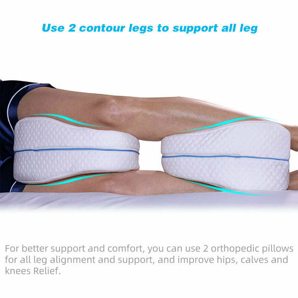 Memory Cotton Leg Pillow For Sleeping Orthopedic Sciatica Back Hip Joint Pain Relief
