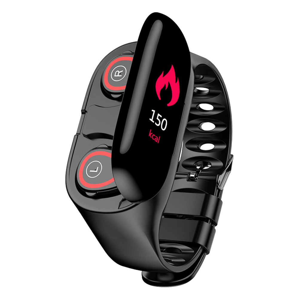 Smart Wristband  With Bluetooth Earphone