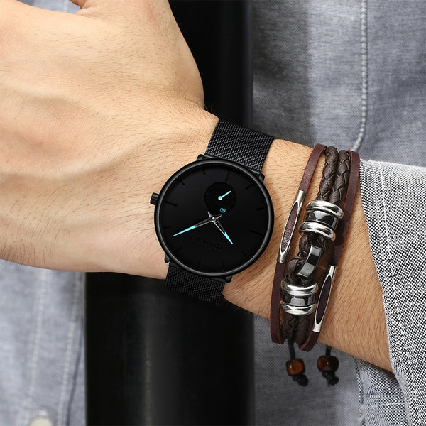 Mens Watches Top Brand Luxury Quartz Watch Men