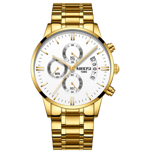 NIBOSI Men Watch Chronograph Sport Mens
