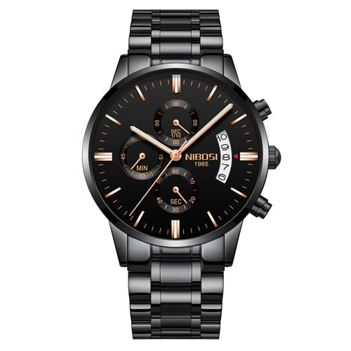 NIBOSI Men Watch Chronograph Sport Mens