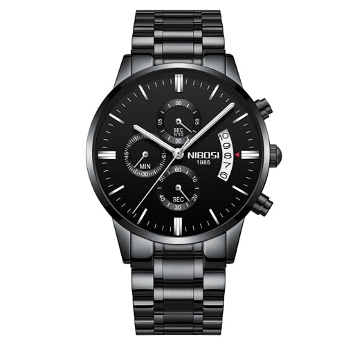 NIBOSI Men Watch Chronograph Sport Mens