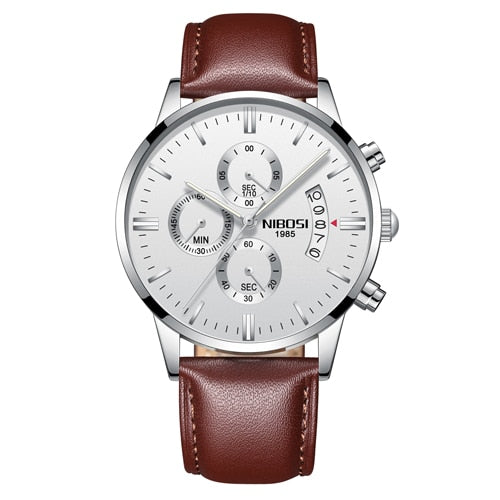 NIBOSI Men Watch Chronograph Sport Mens