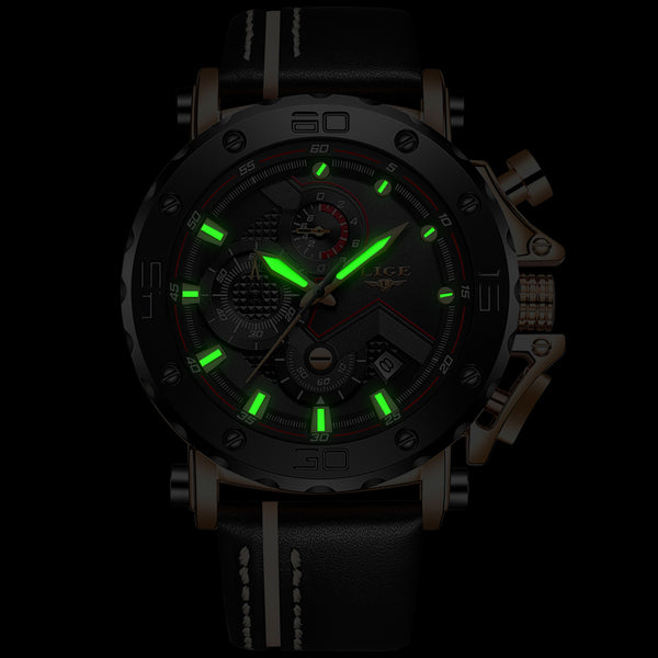 2019 LIGE New Fashion Mens Watche