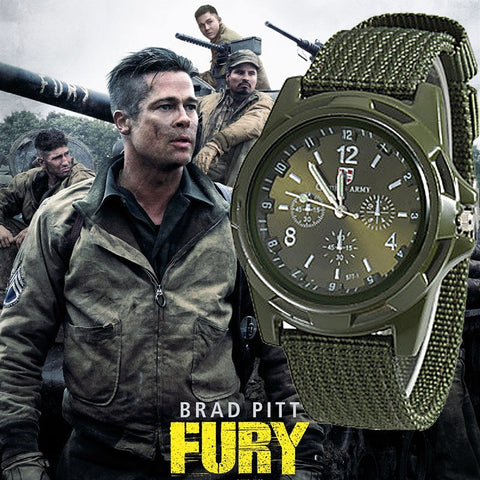 2019 Men Nylon band Military watch Gemius Army