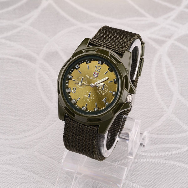 2019 Men Nylon band Military watch Gemius Army