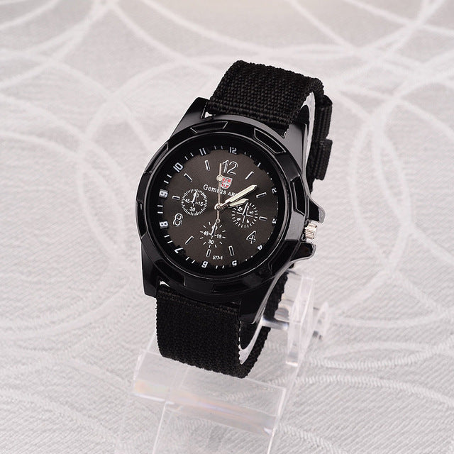 2019 Men Nylon band Military watch Gemius Army