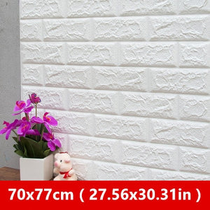 70x77cm DIY 3D Wall Stickers Self Adhesive Foam