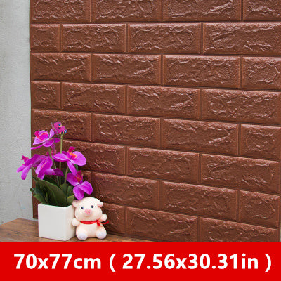 70x77cm DIY 3D Wall Stickers Self Adhesive Foam
