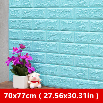 70x77cm DIY 3D Wall Stickers Self Adhesive Foam