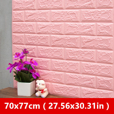 70x77cm DIY 3D Wall Stickers Self Adhesive Foam